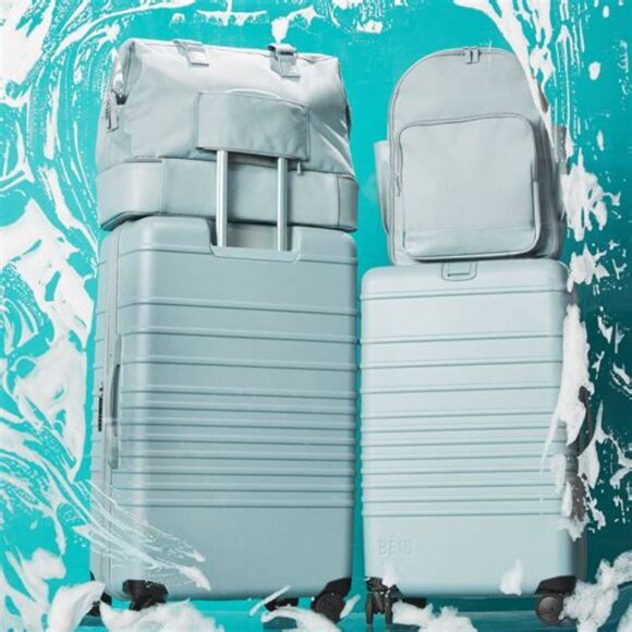 NEW Beis Large Check-In Roller Luggage in Slate✨🧳 - Picture 2 of 4